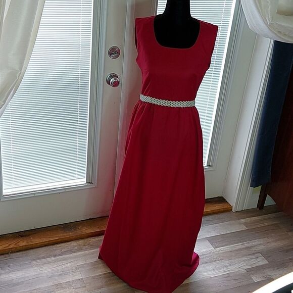Vintage handmade formal gown sz. M - Picture 1 of 6
